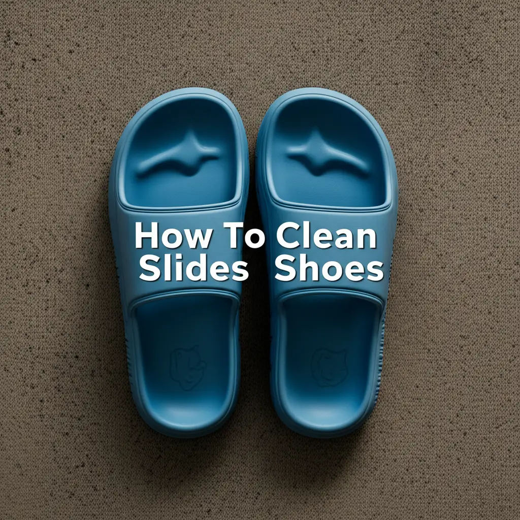 How To Clean Slides Shoes