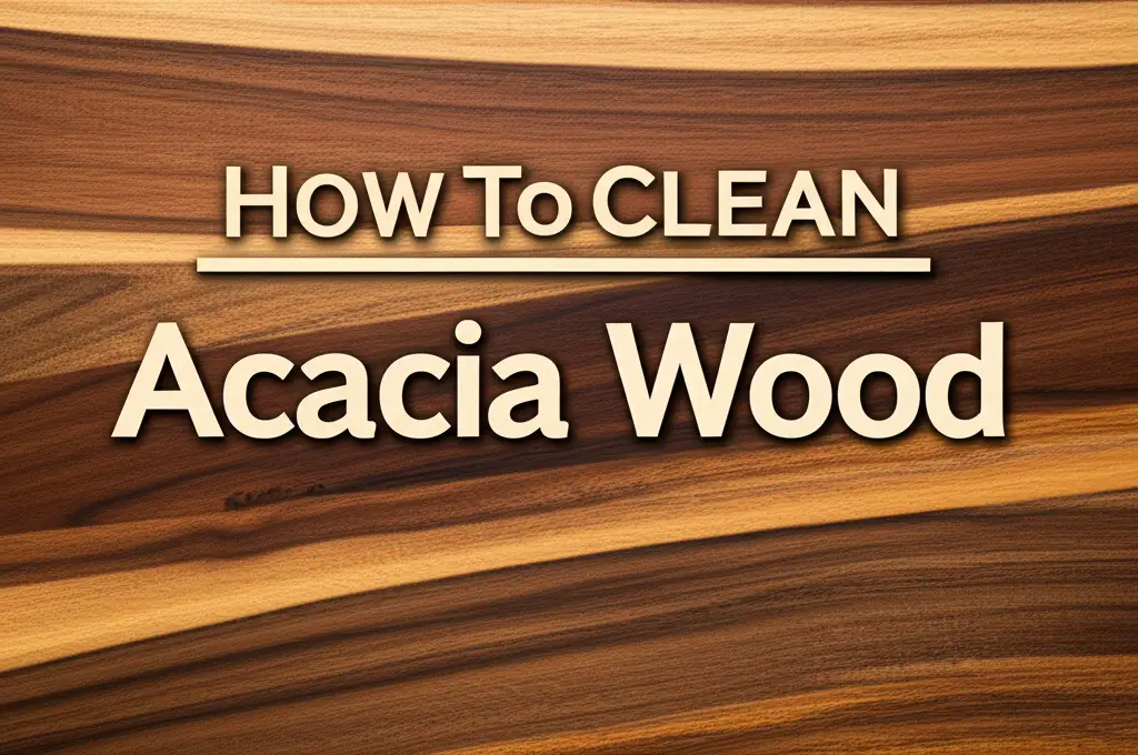 How To Clean Acacia Wood