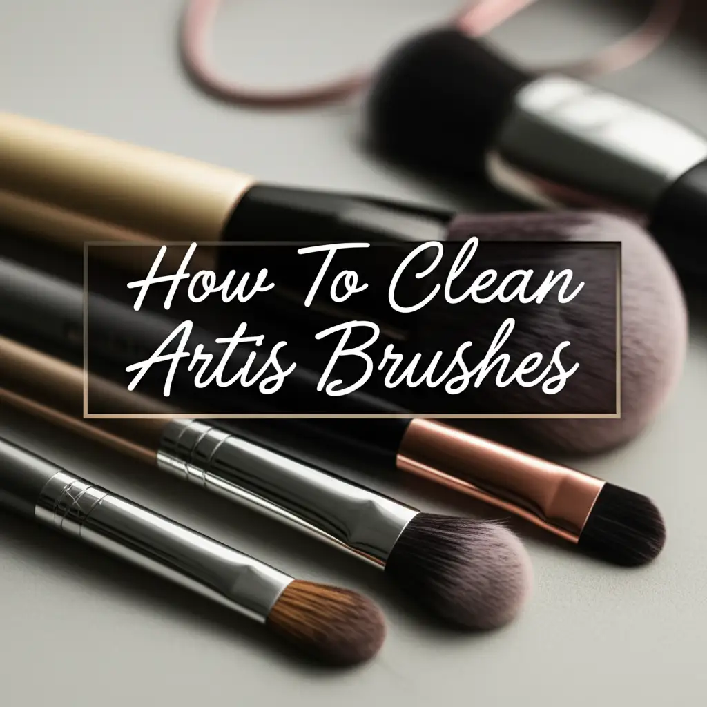 How To Clean Artis Brushes