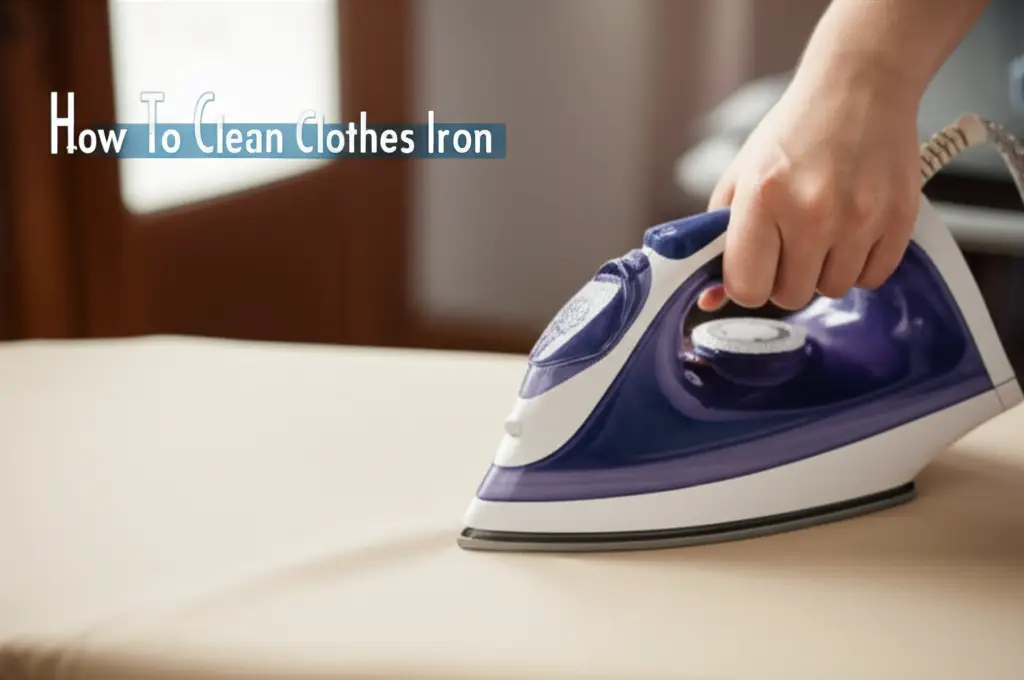 How To Clean Clothes Iron