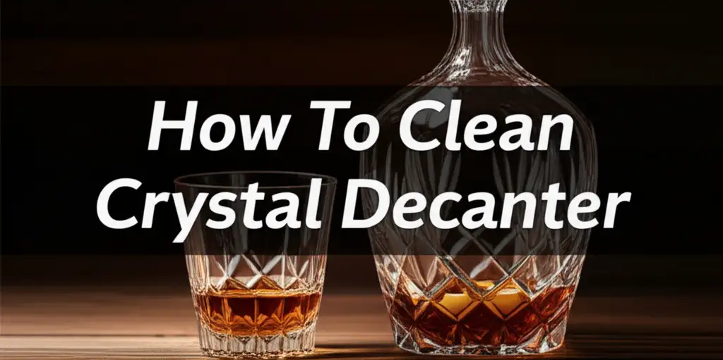 Discover how to clean crystal decanters effectively. Remove residue and restore brilliance with safe, simple methods for sparkling results.