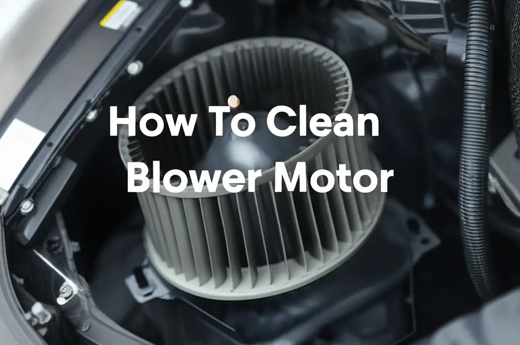 How To Clean Blower Motor