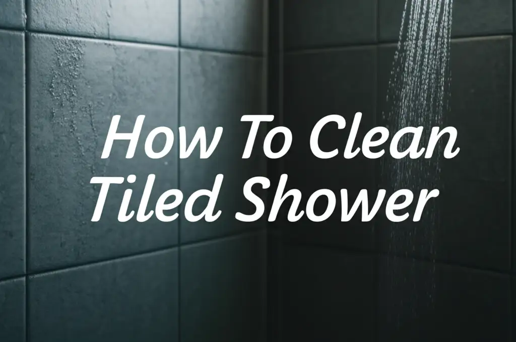 How To Clean Tiled Shower