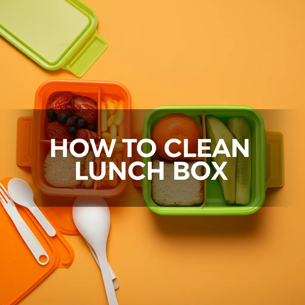 How To Clean Lunch Box