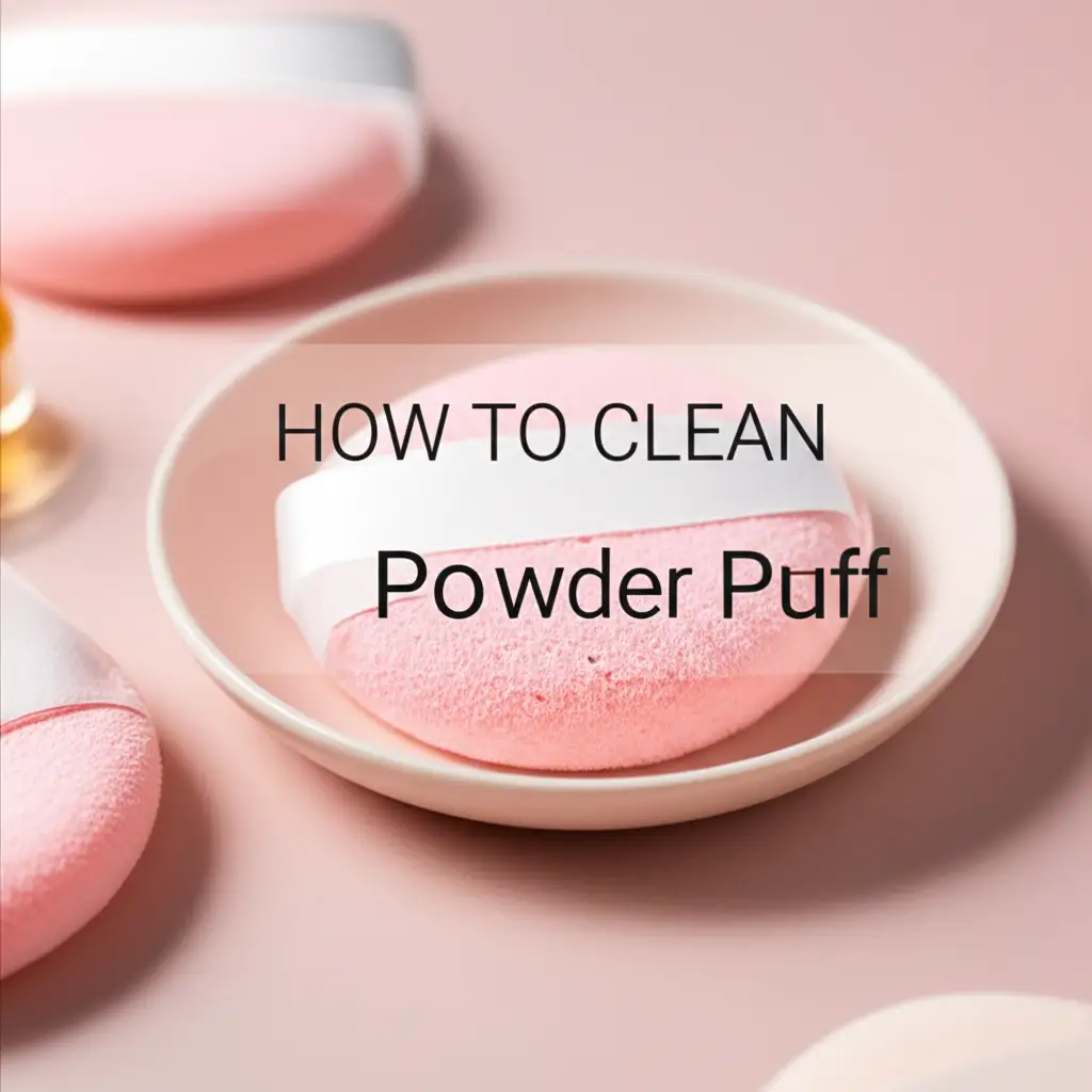 How To Clean Powder Puff