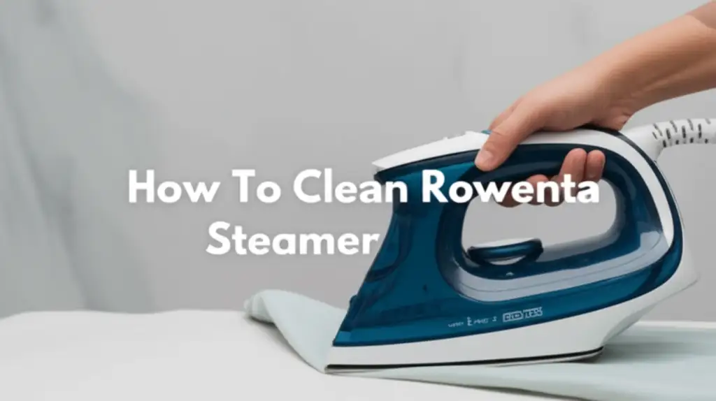 How To Clean Rowenta Steamer
