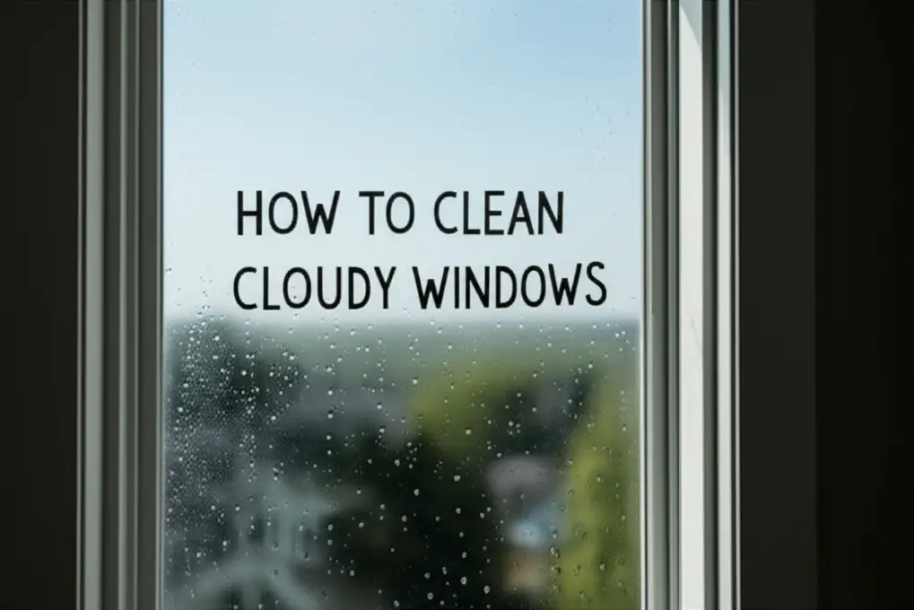 How To Clean Cloudy Windows