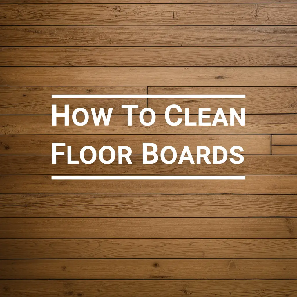 How To Clean Floor Boards