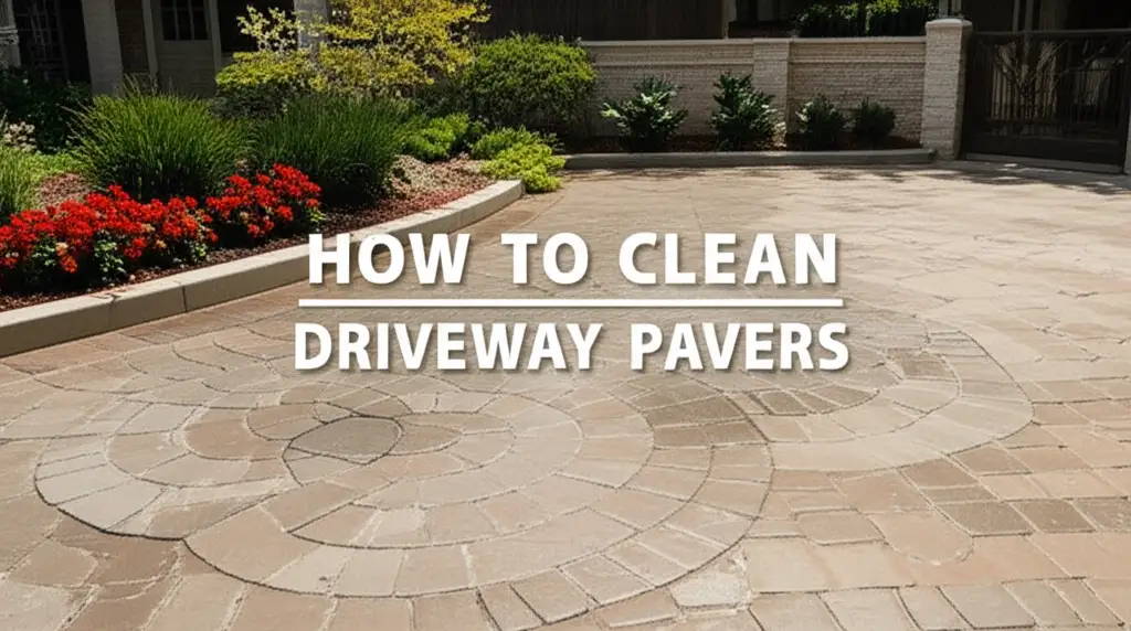 How To Clean Driveway Pavers