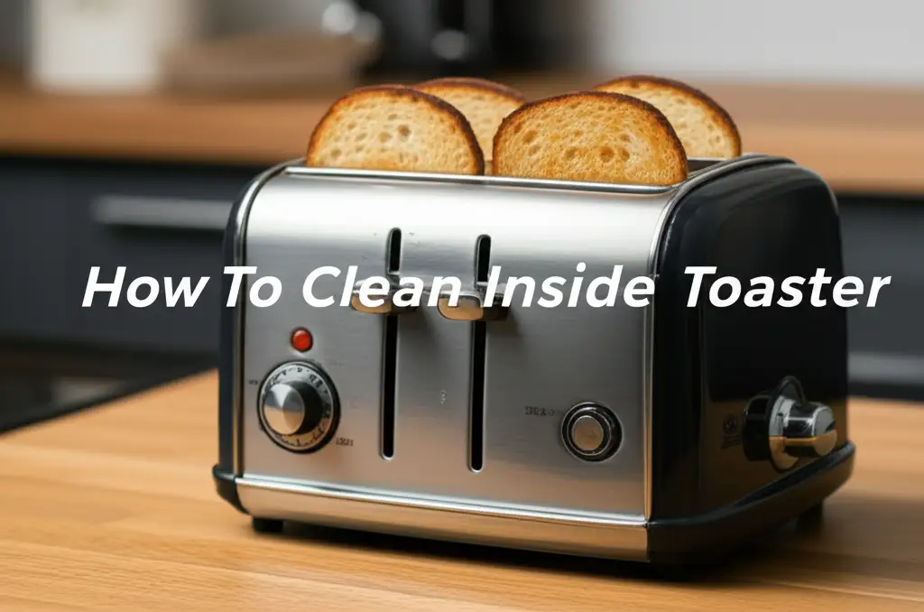 How To Clean Inside Toaster