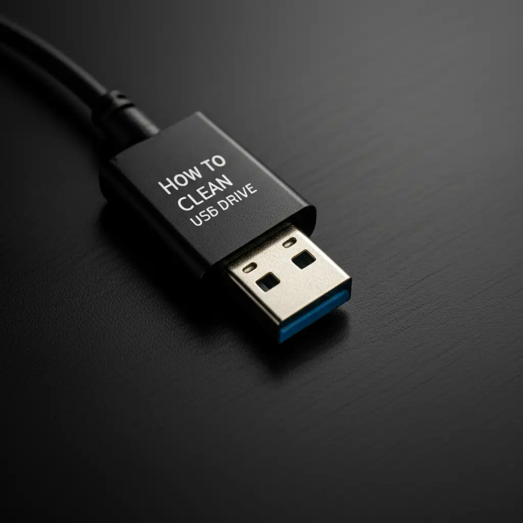 How To Clean Usb Drive