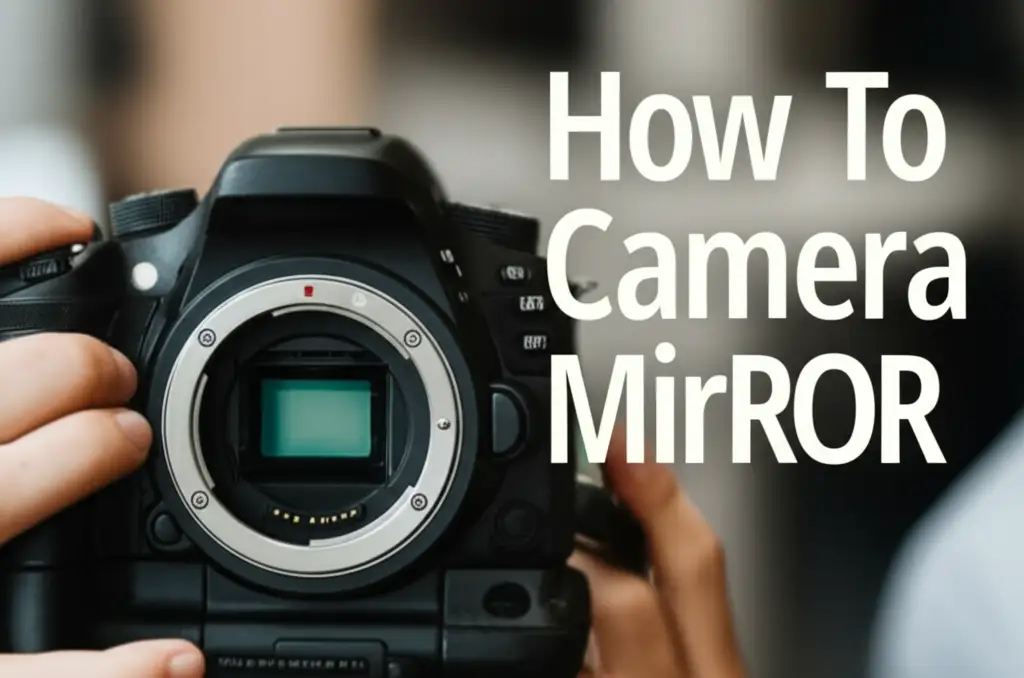 How To Clean Camera Mirror