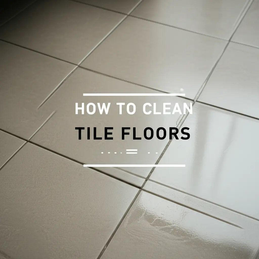 How To Clean Tile Floors