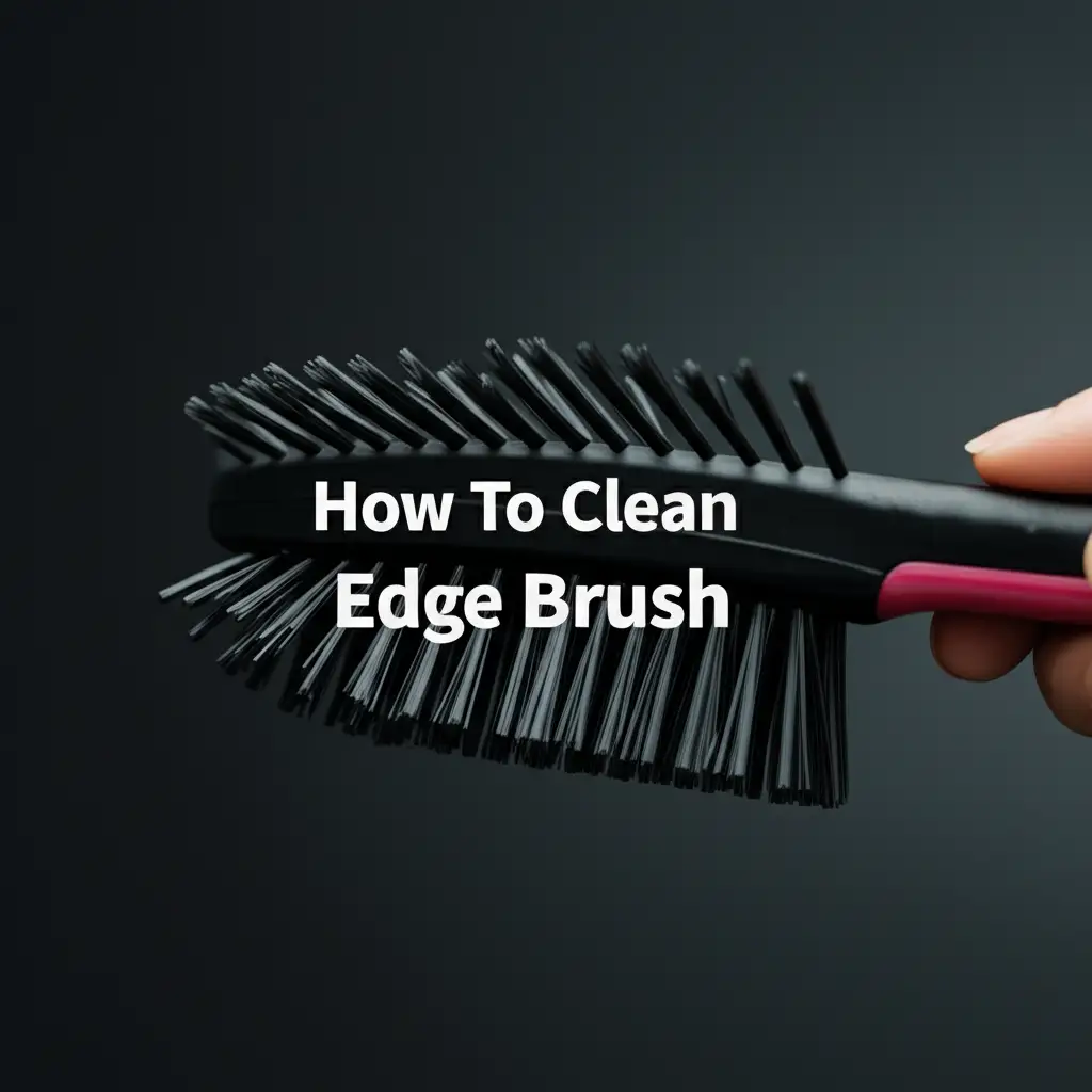 How To Clean Edge Brush