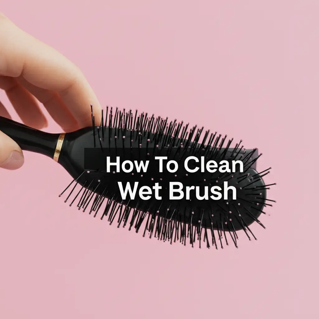 How To Clean Wet Brush