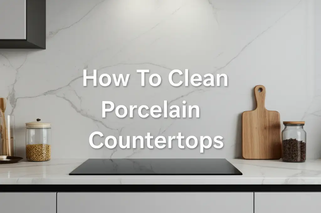 How To Clean Porcelain Countertops