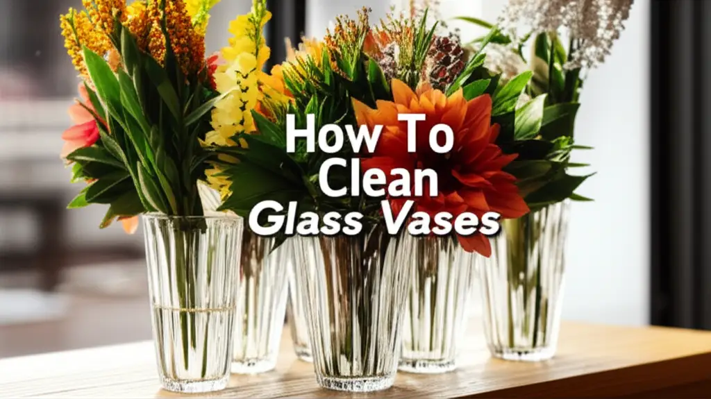 How To Clean Glass Vases