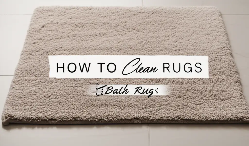 How To Clean Bath Rugs