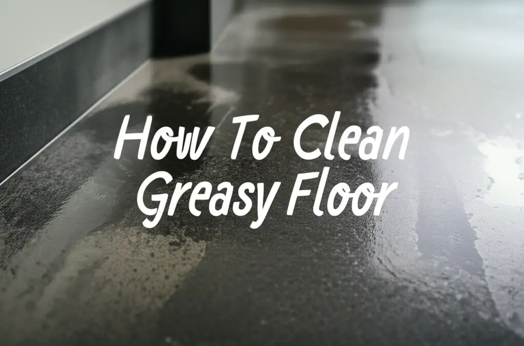 How To Clean Greasy Floor