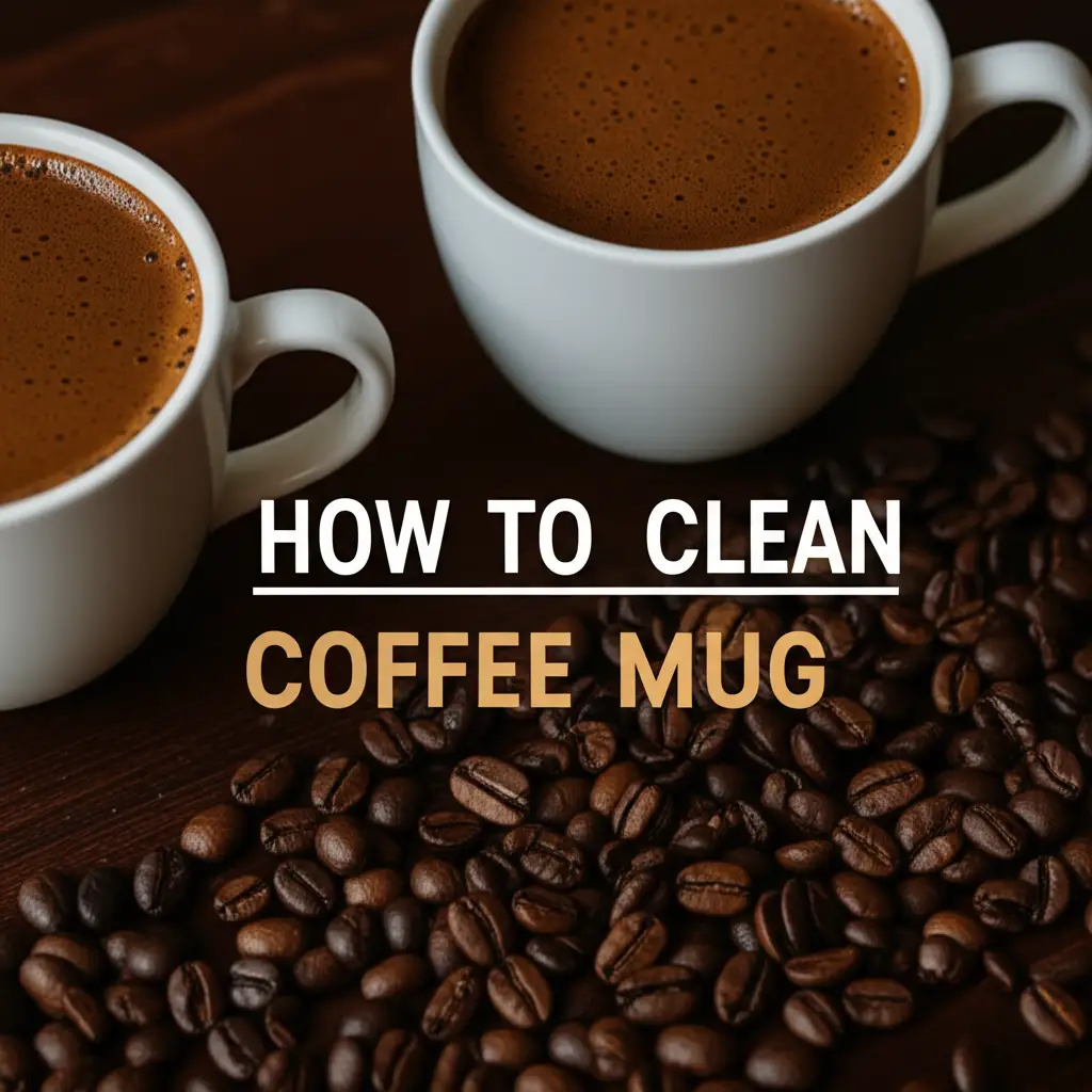 How To Clean Coffee Mug