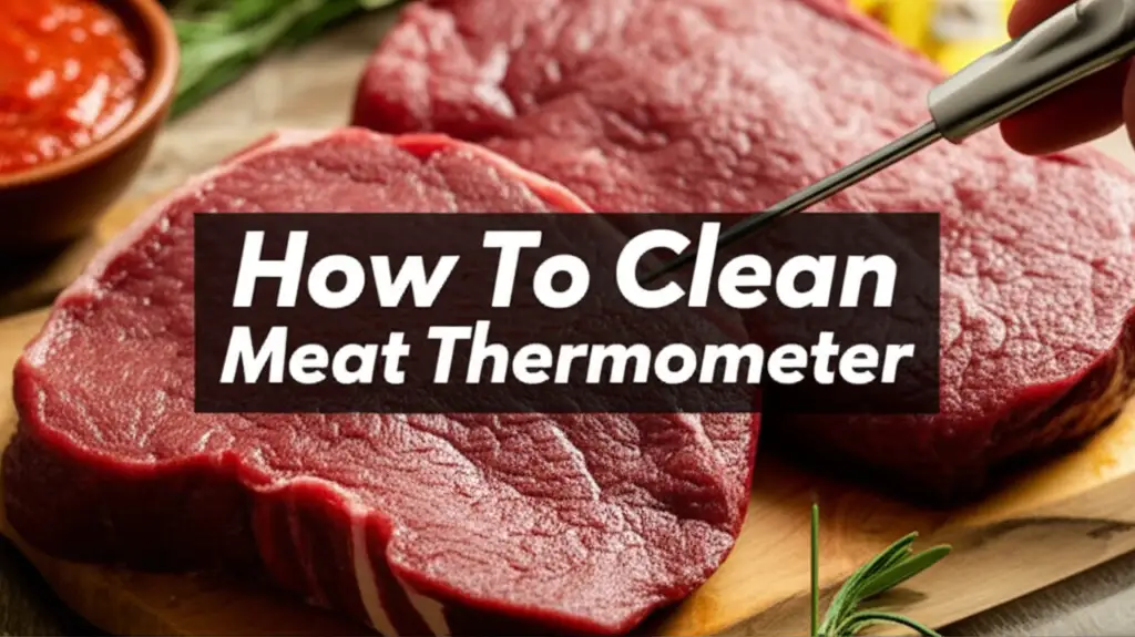 How To Clean Meat Thermometer
