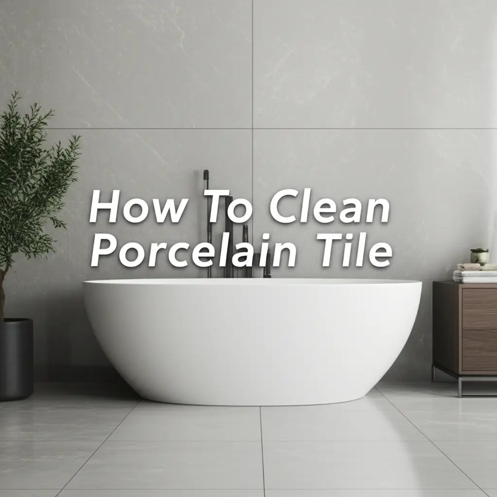 How To Clean Porcelain Tile