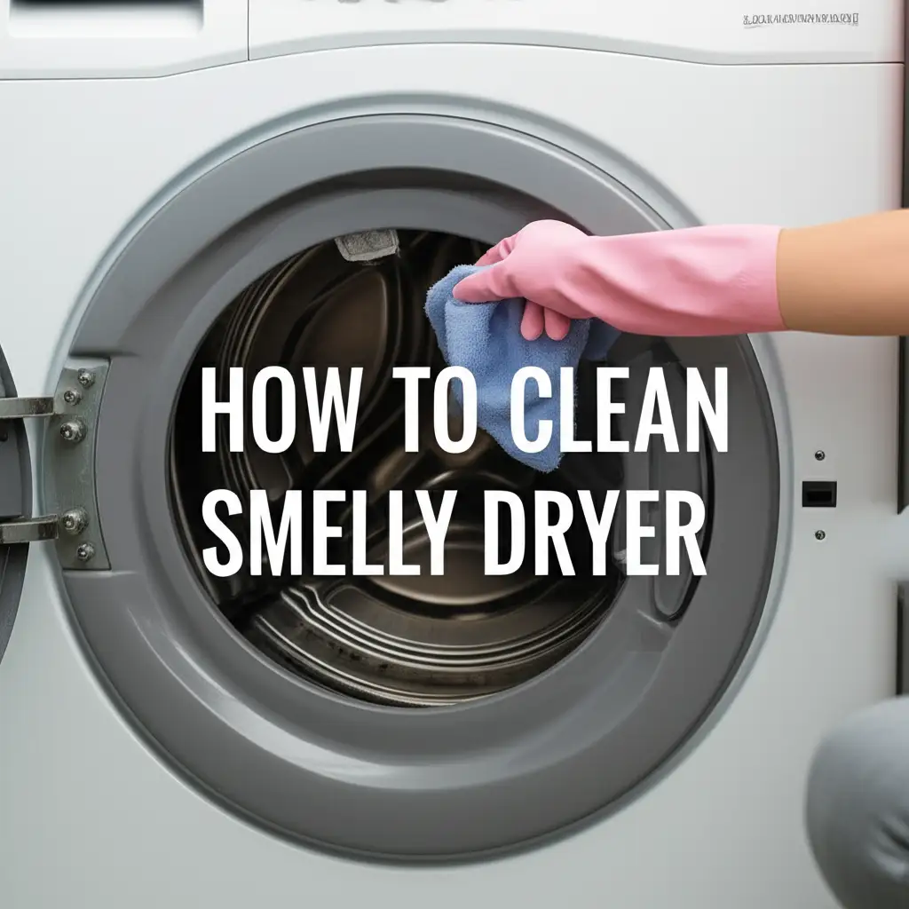 How To Clean Smelly Dryer