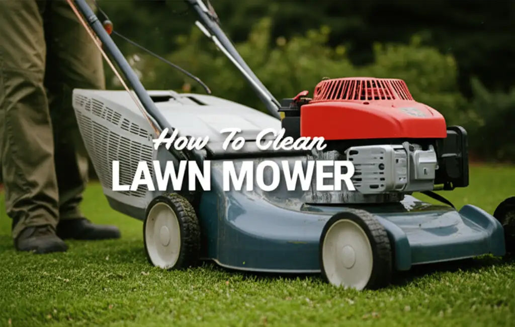 How To Clean Lawn Mower
