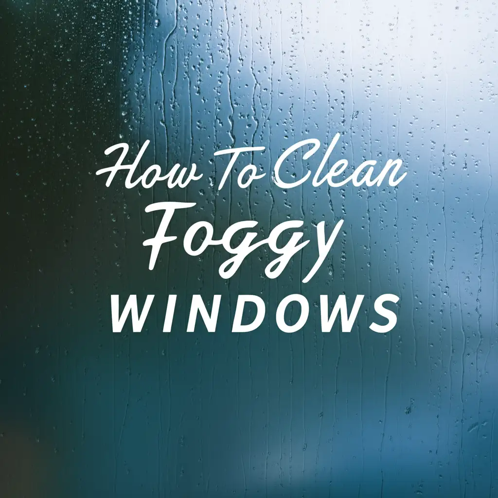 How To Clean Foggy Windows