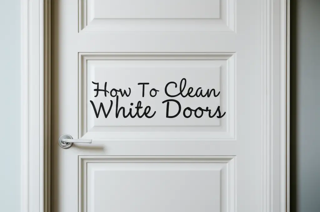 How To Clean White Doors
