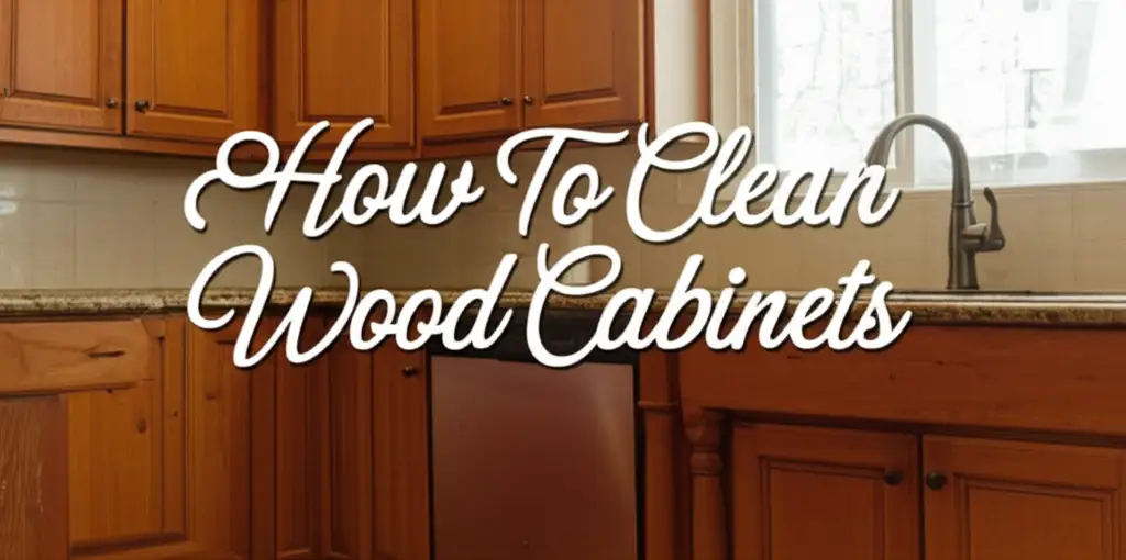 How To Clean Wood Cabinets