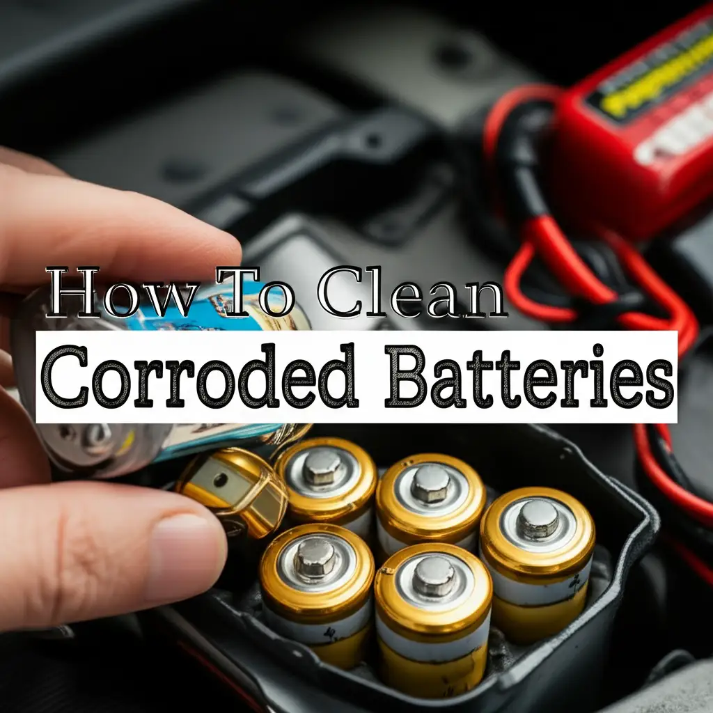 How To Clean Corroded Batteries