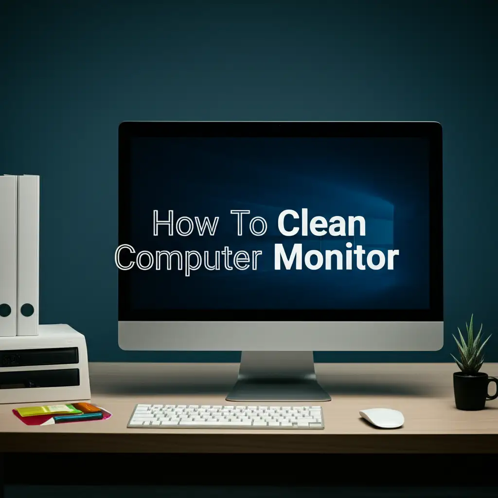 How To Clean Computer Monitor