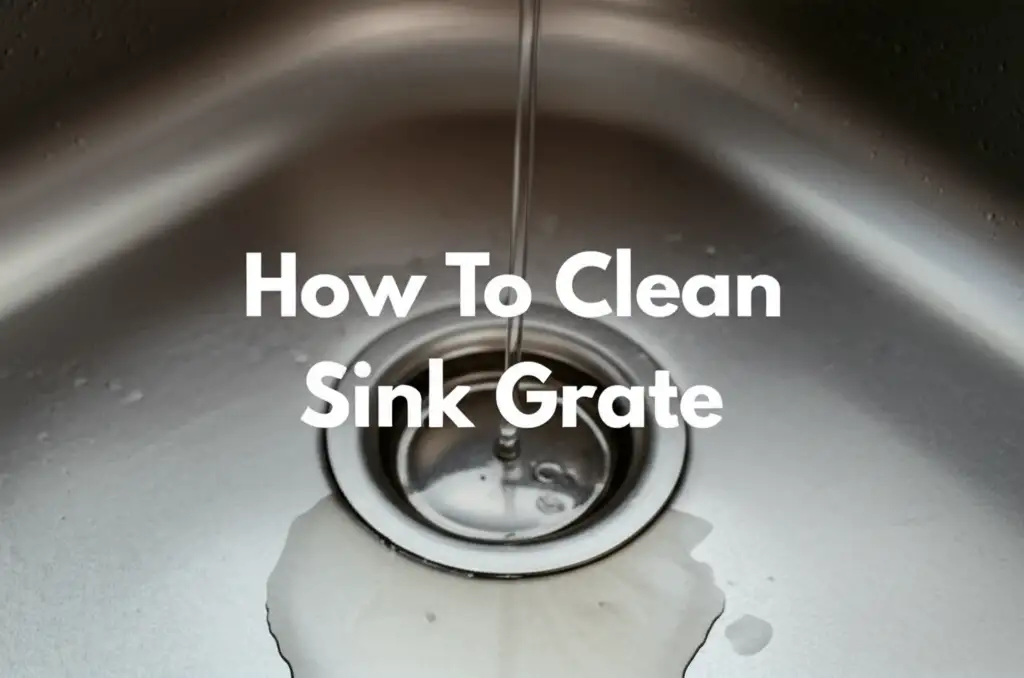 How To Clean Sink Grate
