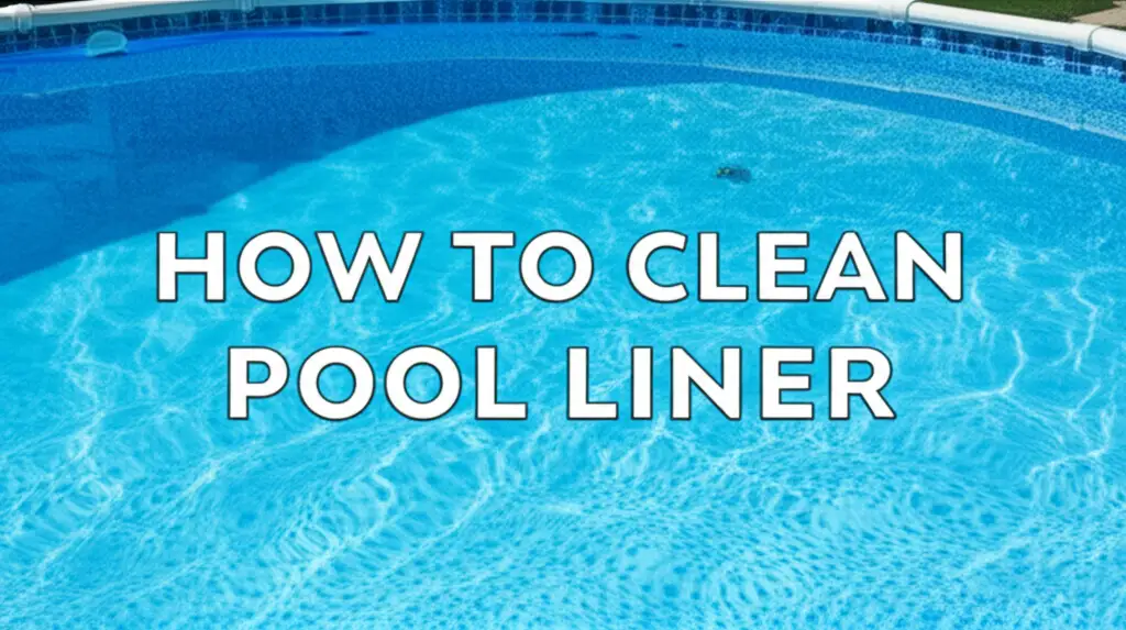 How To Clean Pool Liner