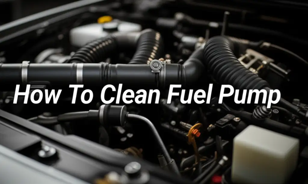 How To Clean Fuel Pump