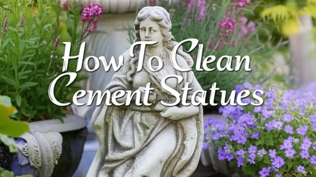 How To Clean Cement Statues