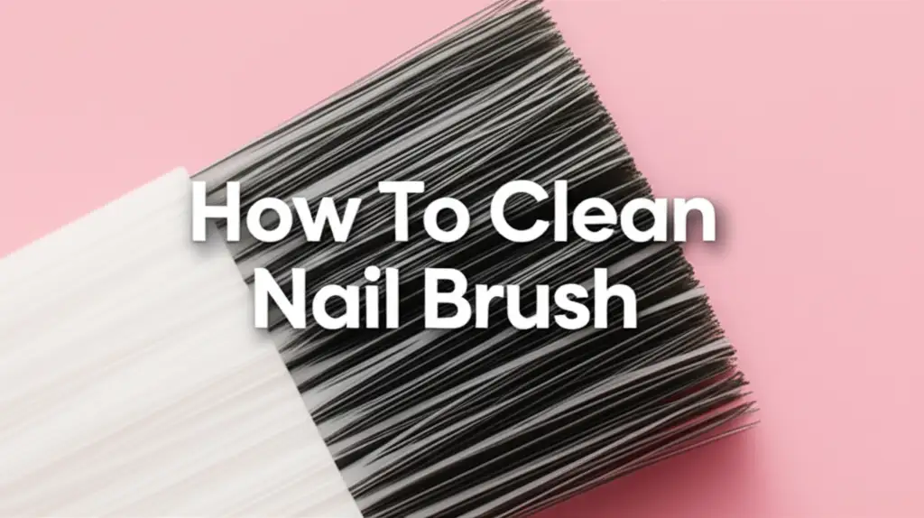 How To Clean Nail Brush