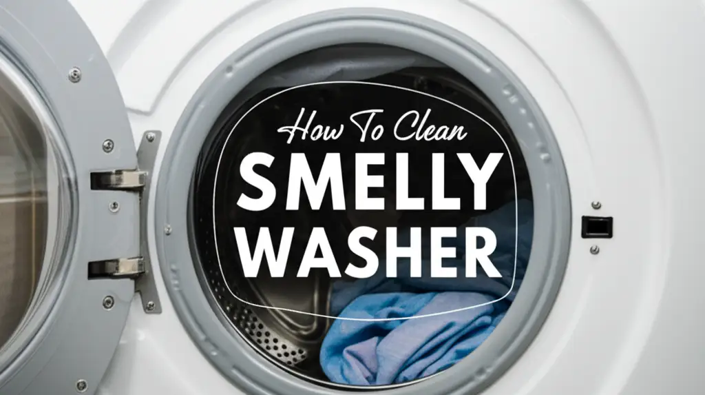 How To Clean Smelly Washer