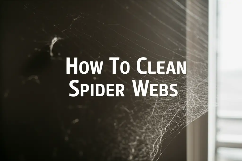 How To Clean Spider Webs