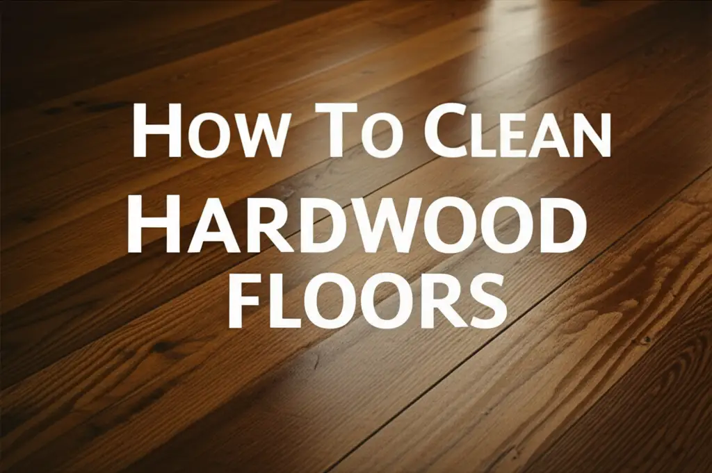 How To Clean Hardwood Floors
