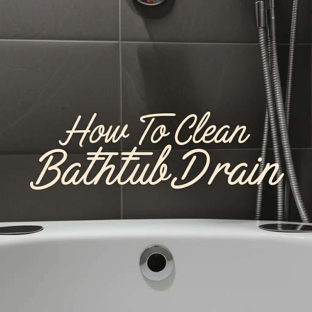 How To Clean Bathtub Drain