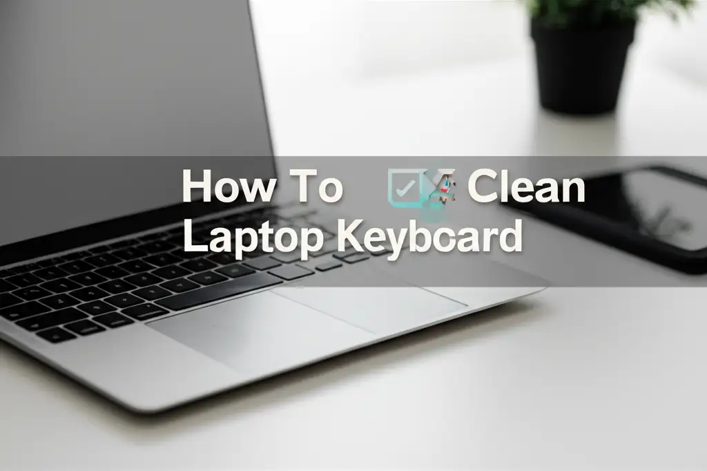 How To Clean Laptop Keyboard