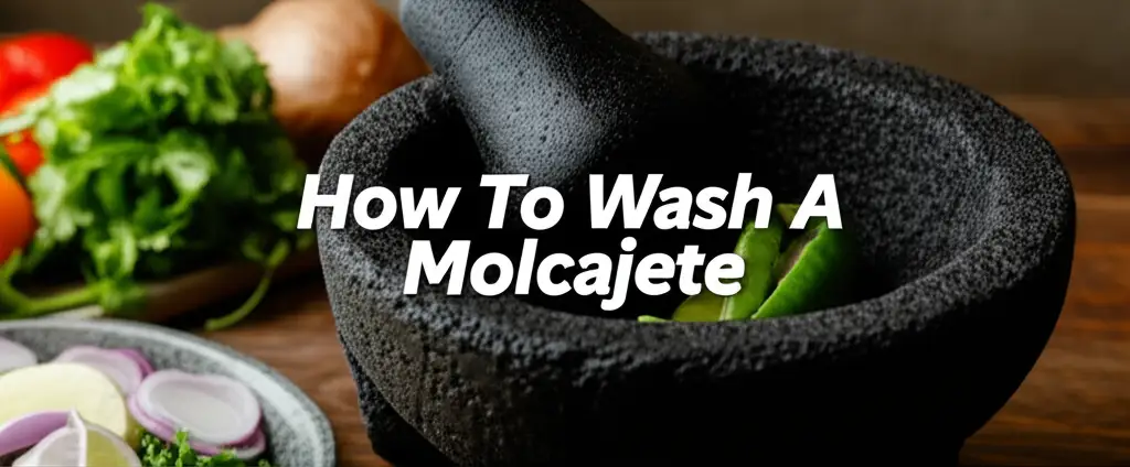 How To Wash A Molcajete