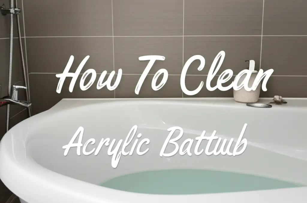 How To Clean Acrylic Bathtub