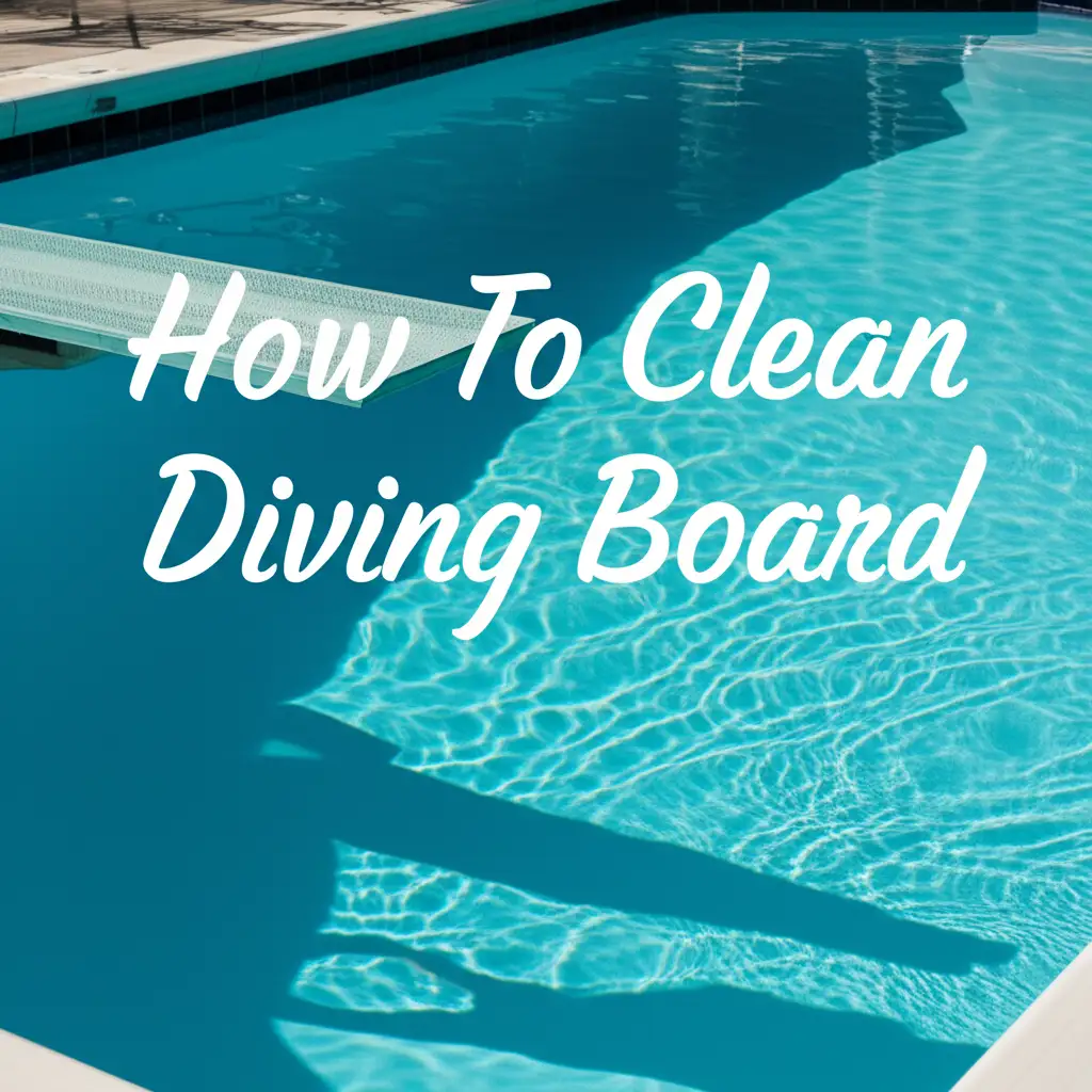 How To Clean Diving Board