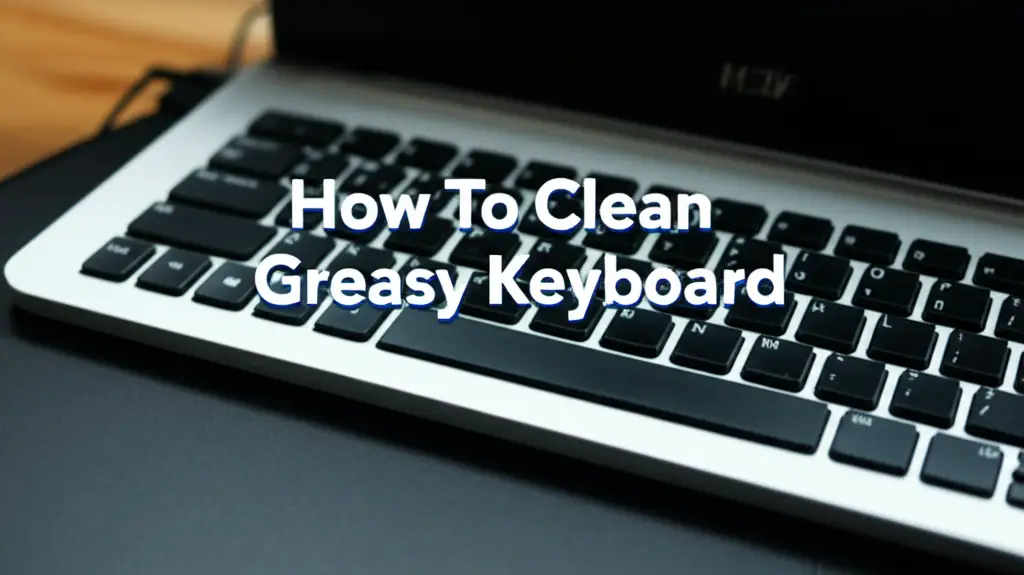 How To Clean Greasy Keyboard