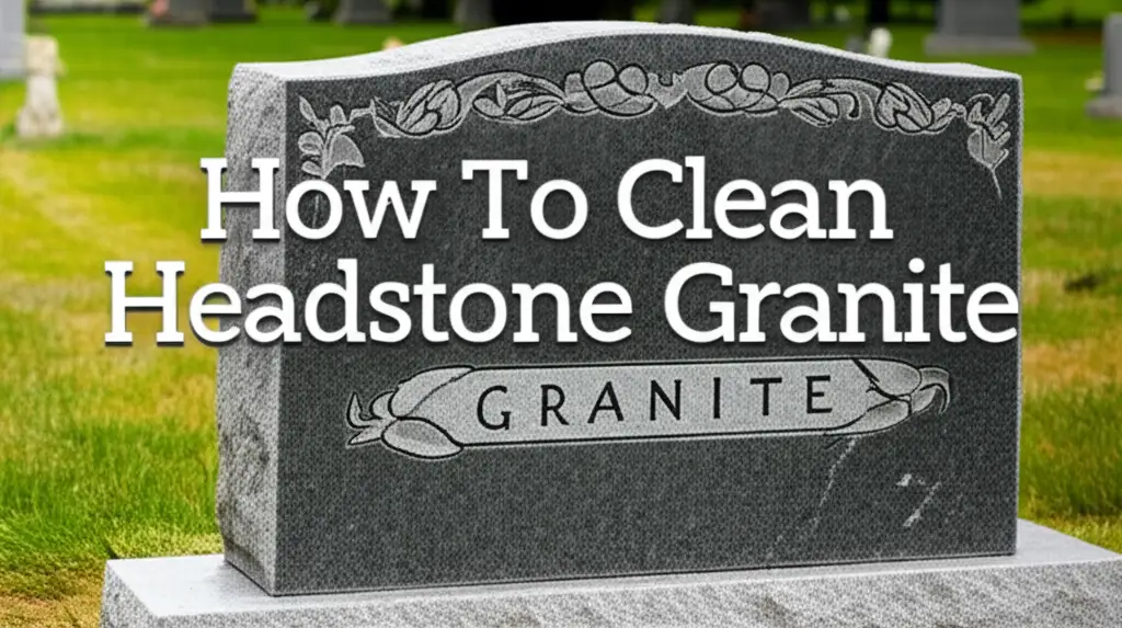 How To Clean Headstone Granite