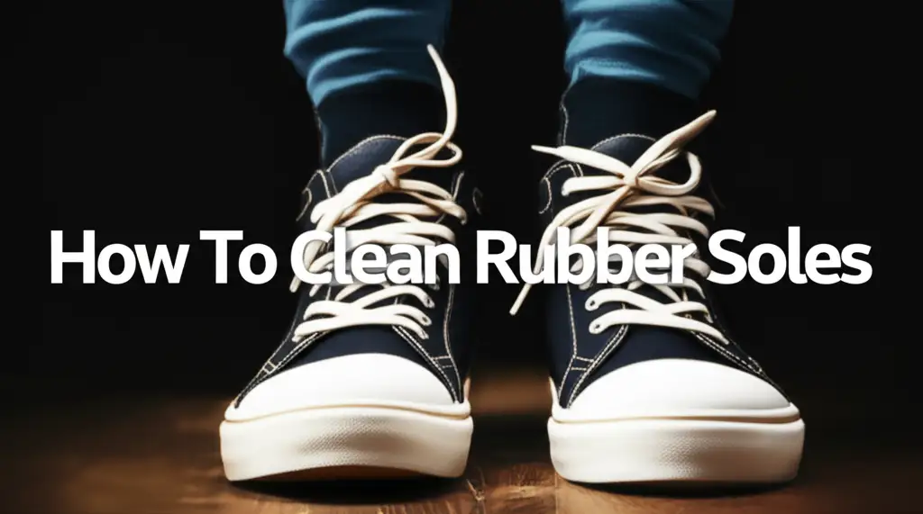 How To Clean Rubber Soles
