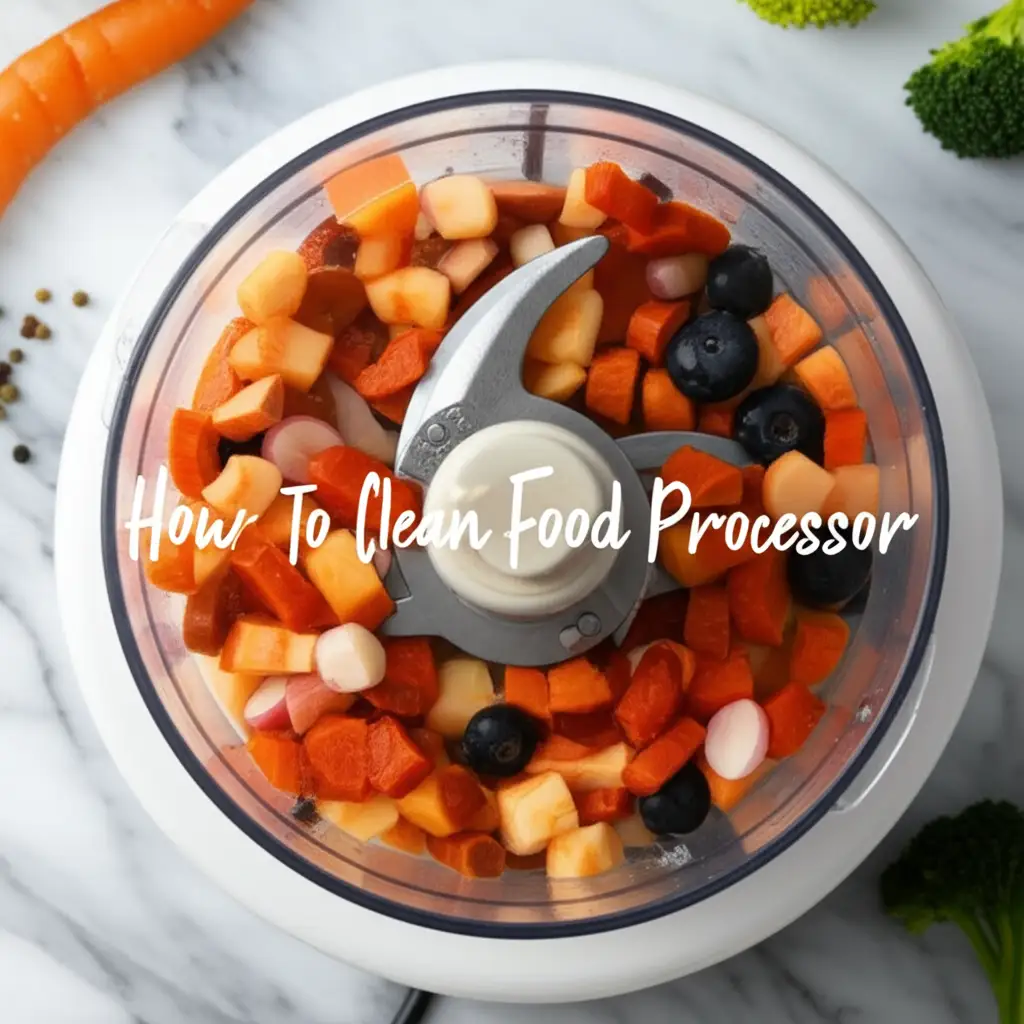 How To Clean Food Processor